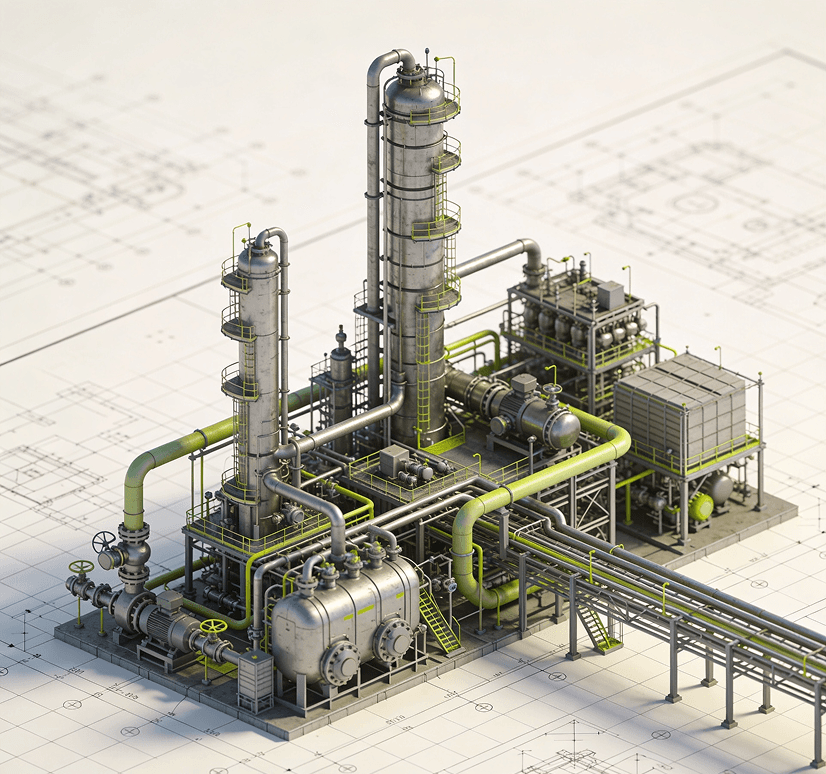 Enegix Gas Plant background