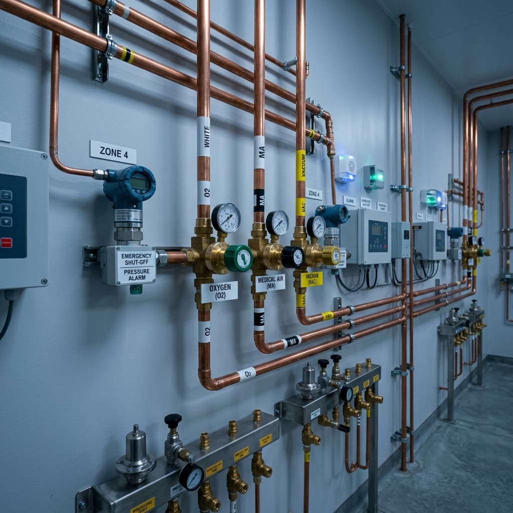 Safe & Reliable Medical Gas Systems.